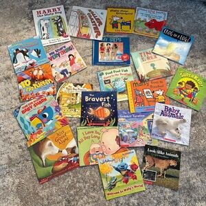 Classic Kids Picture Books Lot Of 22 Teacher Classroom Set Homeschool Library